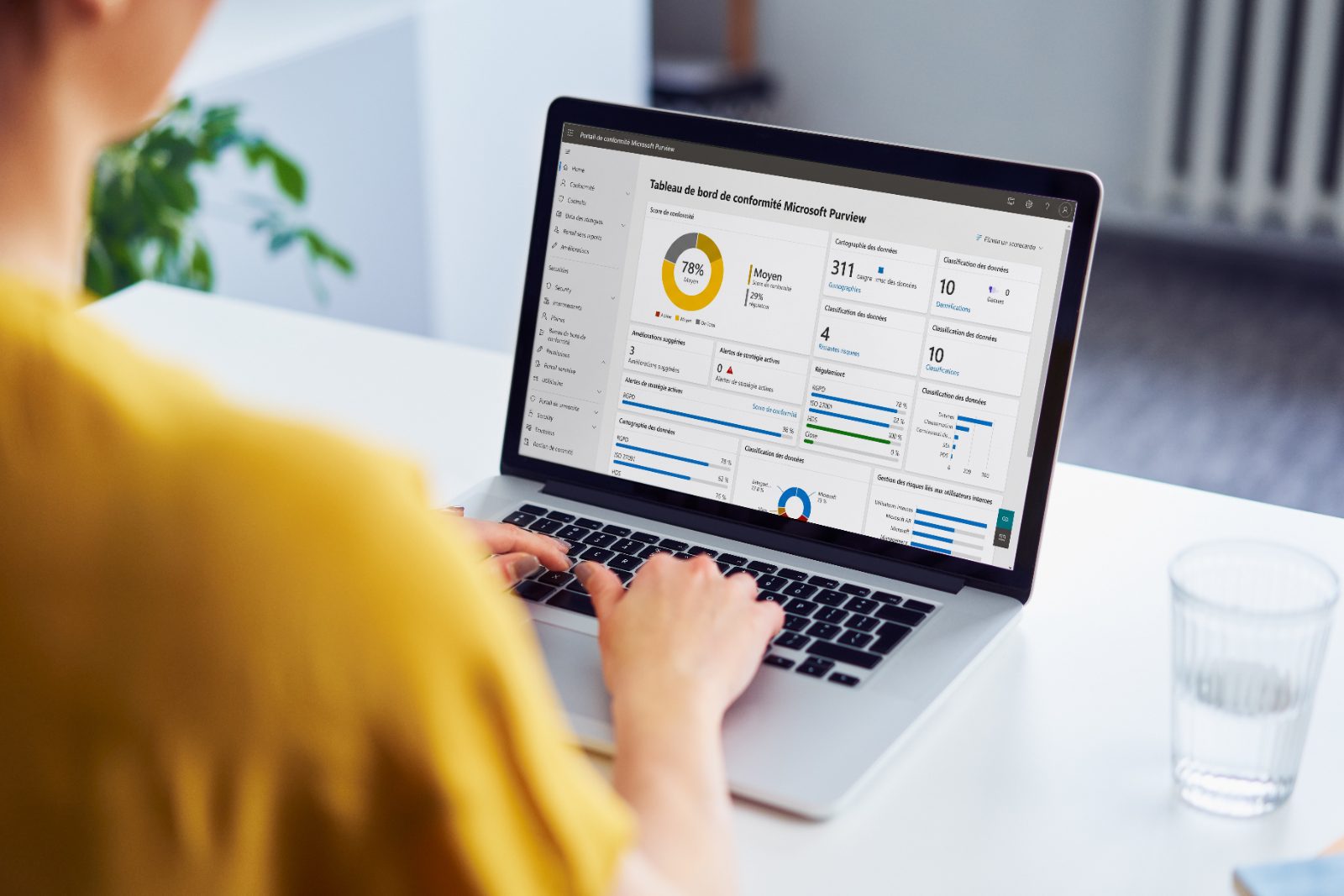 Purview compliance dashboard